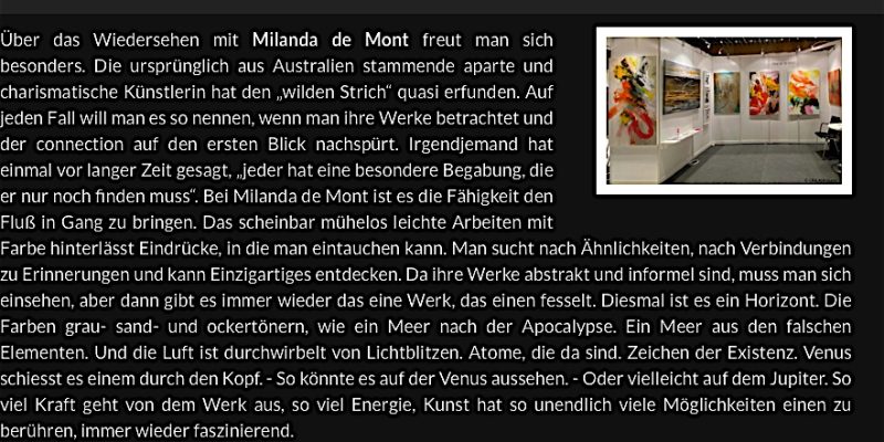 Milanda de Mont 2020 Arte Wiesbaden - Art Critic by CRELALA Kunst Milanda de Mont 2020 Arte Wiesbaden - Art Critic by CRELALA Kunst