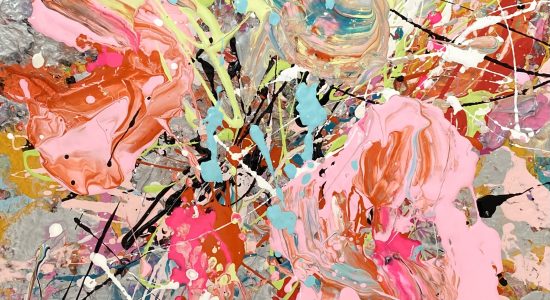 Milanda de Mont 2025 Inspiration#1, mixed media on canvas 100x 100cm. SOLD.