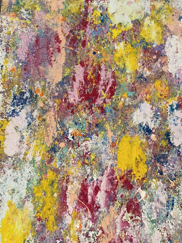 2024 Milanda de Mont Mist Series 5, Mixed Media on canvas 140 x 120cm.